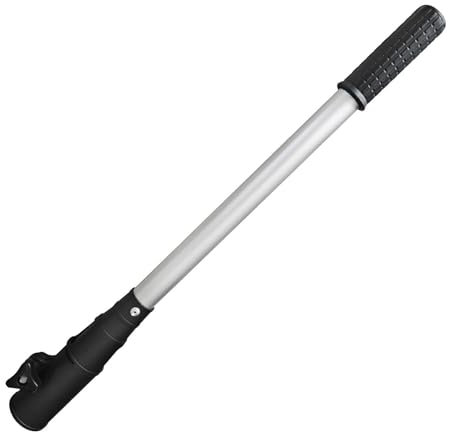 Außenborder-Pinnenverlängerung, Pinnenverlängerungsgriff, Teleskop Pinnenverlängerung, Ausziehbar Länge 46Cm, Metall-Außenbord-Pinnenverlängerungs-Bediengriff,