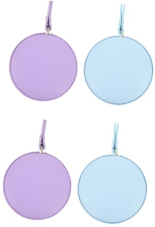 HOODANCOS 2 Set Metro A Nastro Viola Vocich Light Tape Flessibile Vite Nastri Di Misurazione Leggeri Doppio Nastro Posteriore Nastri Portatili Nastri Di Misurazione Retrattili Pu 2 Pezzi * 2