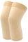 Knee Brace for Women, Knee Support Thicken Velvet Elastic and Soft Keep Warm for Winter (Beige)