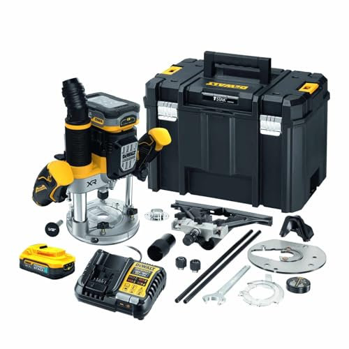 Dewalt Fresatrice a batteria, 18 V/5 Ah