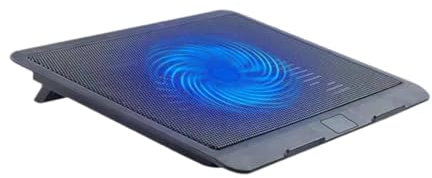 AsrMyjcx Soporte de Refrigeración para Ventilador de Ordenador Portátil, Enfriador de Portátil Alimentado por USB para Accesorios de Ordenador Portátil de