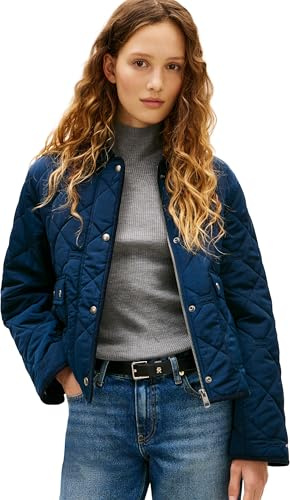 Tommy Hilfiger Damen Padded Flag Quilted Jacket Ww0ww47998 Andere Jacken (1er Pack)
