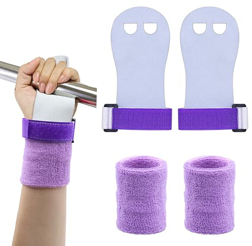 Ensemble de poignées de gymnastique pour filles, jeunes enfants, gants de gymnastique, barre de gymnastique, protection de la paume et accessoires de soutien de poignet pour entraînement des enfants