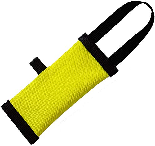 Dog24 Hunde-Futterdummy/Trainingsdummy/Feuerwehrschlauch/Apportier-Tasche für Leckerlies und Hundesnacks/Futterbeutel/Leckerlie-Beutel/schwimmfähig/Preydummy/Snack Dummy (M (20cm))