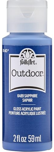 Folkart Acrylic Paint, Sapphire, 2 oz