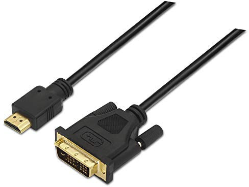 Aisens-Cable Dvi A Hdmi. Dvi18+1/M-Hdmi A/M. Negro. 1.8M