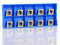 10Pcs CNC Blade Inserto in Metallo Duro, CCMT09T304 CCMT32.5 Inserti in metallo duro CNC Inserti per Tornio con Scatola