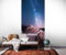 Komar Digitaldruck Vliestapete FIRE WAVE, 100 x 250 cm (Breite x Höhe), Tapete, Fototapete, Landschaft, Nachthimmel, Polarlicht
