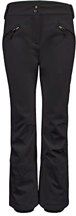 Killtec Damen Thônes Wmn Ski Sftshll Pnts Softshell Hose Mit Schneefang Thônes WMN Ski Sftshll PNTS A, schwarz, 38, 36410-000