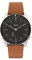 KOMONO Ray Legacy Leather Cognac Japanische Analoge Quarzuhr für Herren mit Echtes Lederarmband