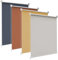 bobodeco Verdunklungsrollo ohne Bohren & mit Bohren, Verdunkelungsrollo Klemmfix, Creme 105x130cm (BxH), Thermorollo Sichtschutz und Sonnenchutz, Rollos Hitzeschutz für Fenster & Tür
