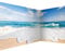 murando - Photo Wallpaper Beach & Sea 550x250 cm / 216 x 98 - Non-Woven Premium Corner Art Print Fleece Wall Mural Decoration Poster Picture Design Modern - Nature Landscape Ocean c-B-0035-a-b