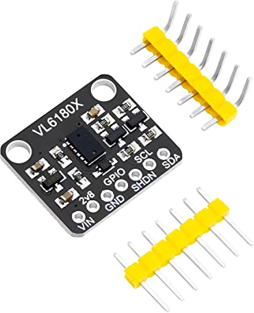 AZDelivery 5 x VL6180X Hochpräzisions Entfernungsmesser Optisches Entfernung Sensormodul mit Proximity-Gesten-Abstandserkennung Entfernungsmessgerät mit einem Eingangsbereich von 3-5V