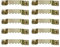 50 Piezas Colgadores para Cuadros Ganchos para Cuadros Kit para Colgar Cuadros Clips de Marco de Doble Agujero de Metal con Destornillador para Colgar Fijación de Cuadros Marco de Póster Lienzo