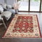 Mazovia Orientalisch Teppich - Traditioneller Teppich für Wohnzimmer, Esszimmer - Orient Teppiche Ornament - ÖKO-TEX Wohnzimmerteppich Rot Beige - 200 x 305 cm