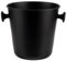 APS 36115 Wine/Champagne Cooler Aluminium with Two Handles Diameter 21.5/15 cm Matte Black