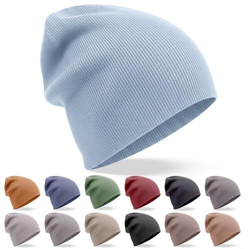 yanopurna Kaschmir Mütze – Handgewebte Mütze aus 100% Kaschmirwolle für Damen & Herren – Unisex Beanie, weiche Wintermütze, Hergestellt in Nepal