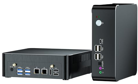 Mavsloly Mini PC mit Core i9-9880H, 32GB RAM, 1T SSD Desktop Computer, 4K@60Hz, 2*HDMI, 1*DP, dreifaches Display, Dual LAN, VESA, Optical, Wi-Fi 6E, Bluetooth 5.3, Windows 11 Pro