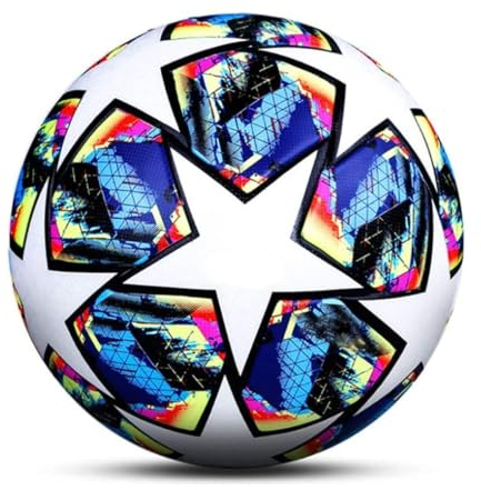 YTYLBD Champions League Calcio - Palla Regolare N. 5 per Tifosi e Amanti del Calcio - Regalo di Compleanno