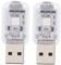 TENDYCOCO 2 Pièces Lumière D'Ambiance De Voiture Accessoires De Voiture Mini Lumières USB Gadgets D'Éclairage Ambiant Automatique Accessoires De Voiture Éclairage Ambiant De Voiture