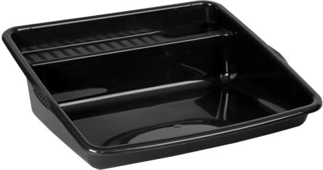 Vision4ever 1Pcs Black Plastic Potting Tray Greenhouse Tidy Table Planting Work Top