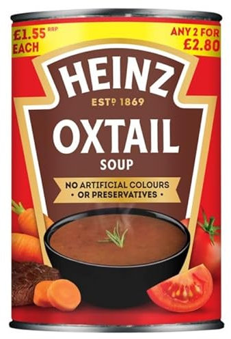 DhaHeinz Oxtail Soup 12x400g MAS
