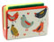 Tabac du Bassigny Porte Éponge en céramique décore Poules Blédine - 12 x 9 cm