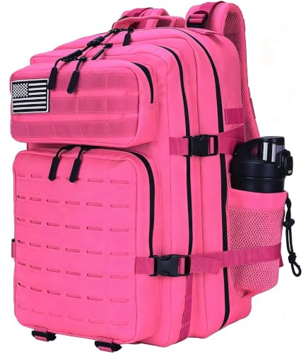 Militärischer taktischer Rucksack, 45 l/25 l, 3 Tage Assault Pack, Molle-Tagesrucksack, Wanderrucksack für Damen und Herren