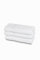 Set Asciugamani Bagno In Spugna 100% Cotone, 3 Ospiti/Bidet, Confezione da 3 Pezzi, Misura cm.40x60, 550 gr/mq, Ideali per B&B e Hotel, Resistente ai Lavaggi Frequenti, Bianco, Linea Luxury