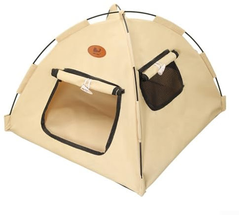 Tente pour animal domestique avec design ventilé, abri parfait pour chats, chiens et autres petits animaux de compagnie (M)