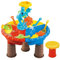 Duroecsain Spieltisch Sand und Wasser | Aktivitätstisch für Kinder mit Wasser für Garten | mit Zubehör-Set