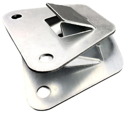 Wandmontierte Lüfterhalterungen, Metallbefestigungshaken, Halterung für Dunstabzugshauben, Oszillationsventilatoren, Zuhause, Küche, Büro, Fitnessstudio, Garage, Wohnmobil, 2 Stück