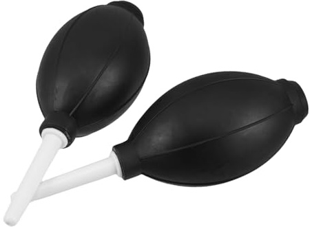 SHINEOFI 2stücke Luftgebläse aus Gummi für Reinigung von Elektronik Tastaturen und Kameraobjektiven Kompakt und Wiederverwendbar zur Staubentfernung