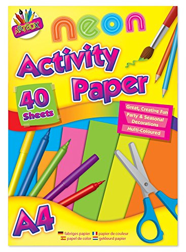 THE ART BOXArtBox A4 Pad with 40 Sheets - Fluorescent