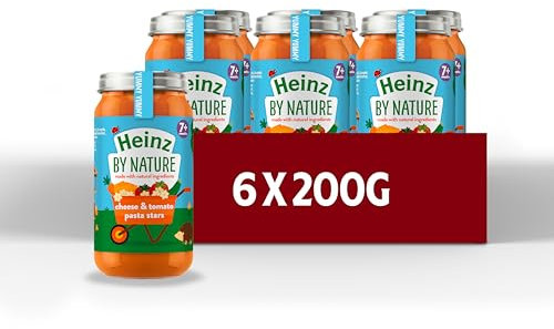 Heinz Baby Food Cheesy Tomato Pasta Jar 6x200g