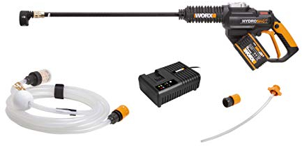 WORX WG630E.1 Tragbarer Hochdruckreiniger, 18 V (20 V max), 4,0 Ah