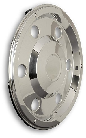 Hansen Styling Parts 17,5 Edelstahl Radzierblende gerade universell passend für LKW~