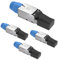 VCE 4 Unidades Conectores RJ45 Cat8 Cat7 CAT6A Módulo Montaje sin Crimpadora para Cables Ethernet Cat8 Cat7 Keystone 40 GBit/s, 2000 MHz Blindado Apantallado