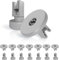 VIOKS Rollen Set 8X für Oberkorb & Unterkorb 8X Universal Korbrollen Set Oberkorbrollen Unterkorbrollen Ersatz für Electrolux 50286965004/5028696700 für Geschirrspüler Spülmaschine Ersatzteile Zubehör