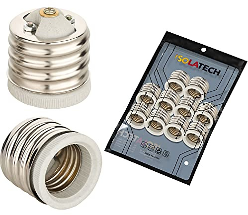 ISOLATECH 10x E40 auf E27 Adapterfassung (max. 250V/2A)