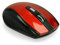 OcioDual Mouse Ottico Senza Fili 2.4G USB 1600 DPI 6 Pulsanti per PC Desktop Laptop Computer Rosso Wireless Optical Regolabile
