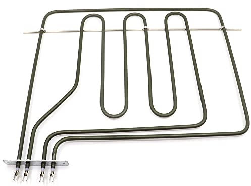 JCSPARES® - Resistenza Superiore Doppia Grill 1600 + 800 Watt per Forno Fornetto Cucina Compatibile con Nardi