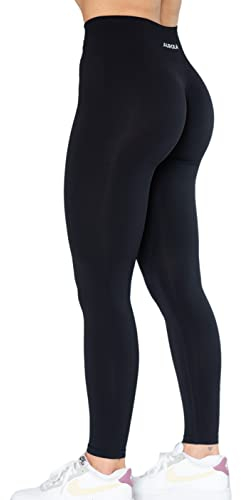 AUROLA Dream Collection Workout-Leggings für Damen, hohe Taille, nahtlos, Scrunch, sportlich, Laufen, Fitnessstudio, Fitness, aktive Hose