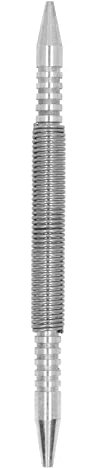 Chiodo a molla a doppia testa Set di chiodi a molla 3500 PSI Forza di percussione Counter Punch Chiodo a molla portatile Acciaio al carbonio Chiodo a molla per legno Metallo Vetro