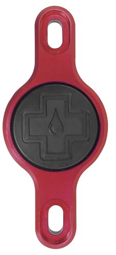 Muc-Off Secure Tag Holder V2 Für Apple AirTag, rot, MU-ACC-2703