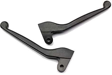 Handhebel für Kupplung + Bremshebel schwarz, abgewinkelte Form für Simson S50, S51, S53, SR, Enduro