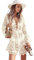 heekpek Women Beach Cover Ups Beachwear Casual Bikini Swimsuit Cover Up Beach Blouses Lace Crochet Bikini Cover Up Boho Beach Dress, Apricot, Size XL