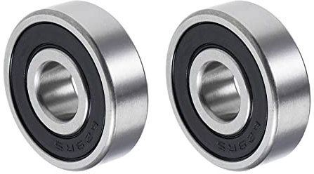 QUARKZMAN 629-2RS 9x26x8mm Kugellager x 2Stk Doppelt versiegelt Chromstahl für Werkzeuge und Maschinen