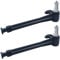 Jorixxy 6 Inch Extension Arm with Spigot for Super Clamp - Versatile and Sturdy Photography Accessory for Enhanced Equipment Mounting(2 Pack)