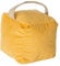 Nicola Spring Cube Door Stop - Yellow - 14cm - Pack of 1 - Velvet Indoor Doorstop Home Interior Decorative Floor Mounted Door Stop Weighted Fabric Doorstoppers with Handle for Home, Office